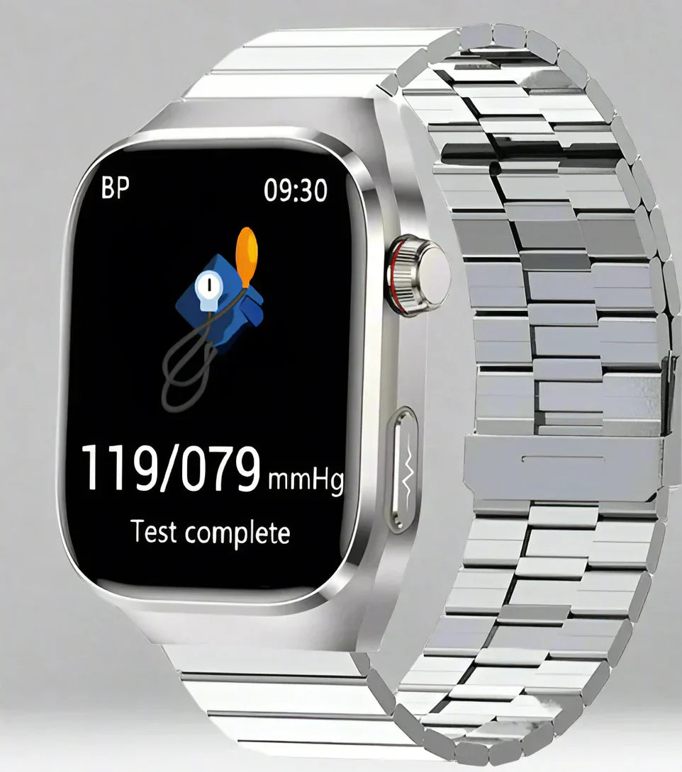 Smart Health Tracking Watch - Heart Rate & Wellness Display