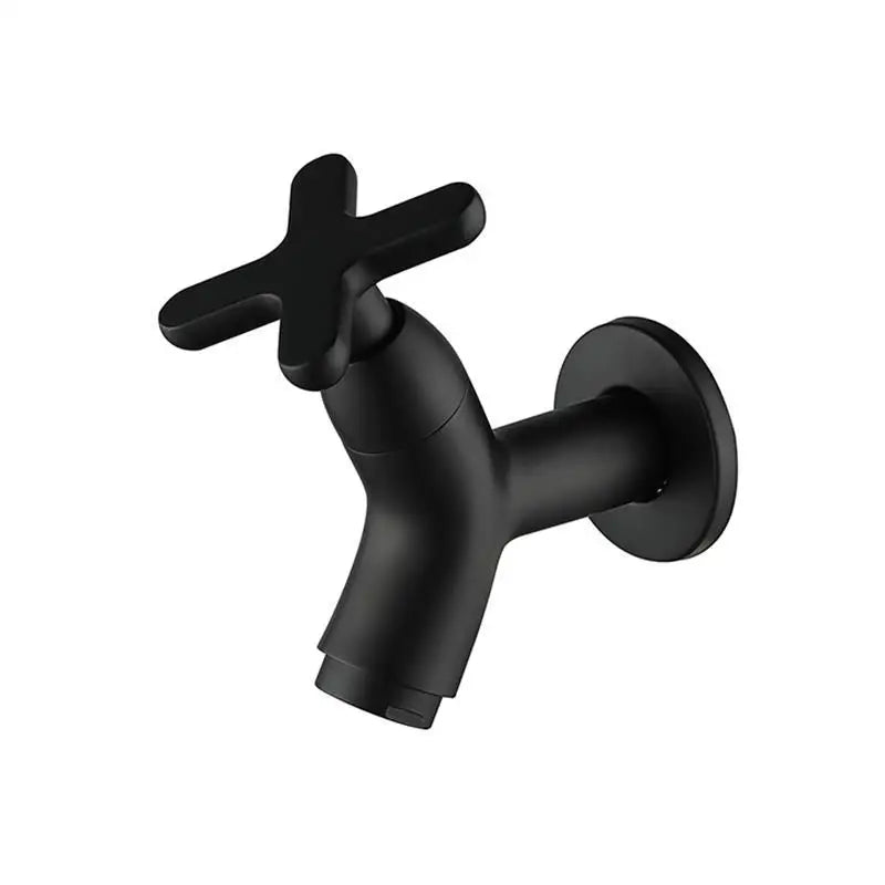 BrassFlow Wall-Mounted Cold Water Tap, Solid Brass