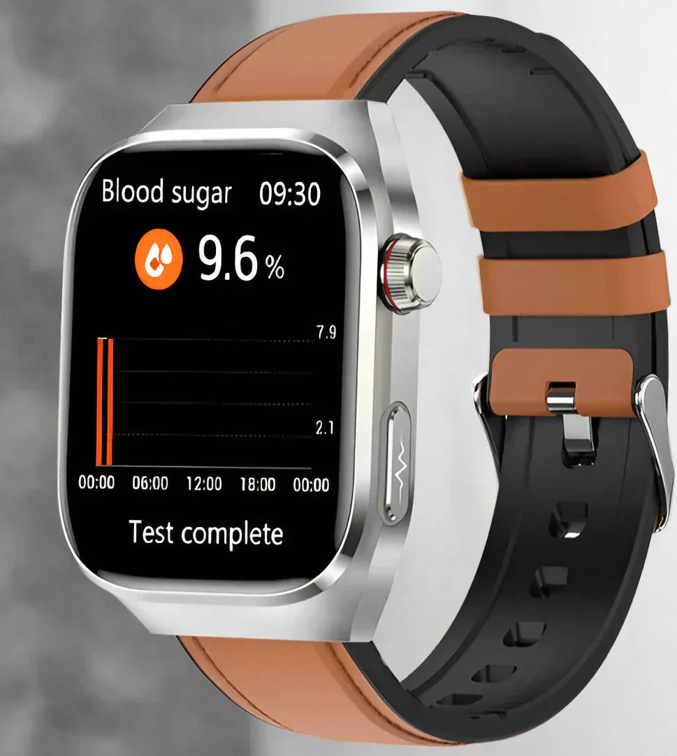 Smart Health Tracking Watch - Heart Rate & Wellness Display