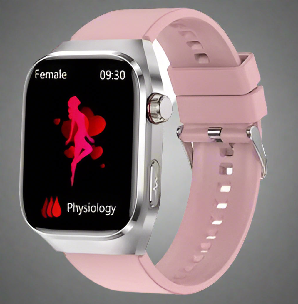 Smart Health Tracking Watch - Heart Rate & Wellness Display