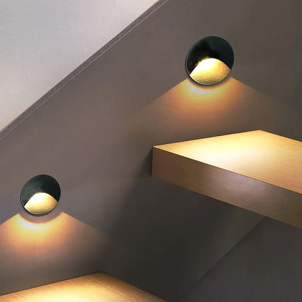 Waterproof IP65 LED Recessed Wall Light – 3W Step Light