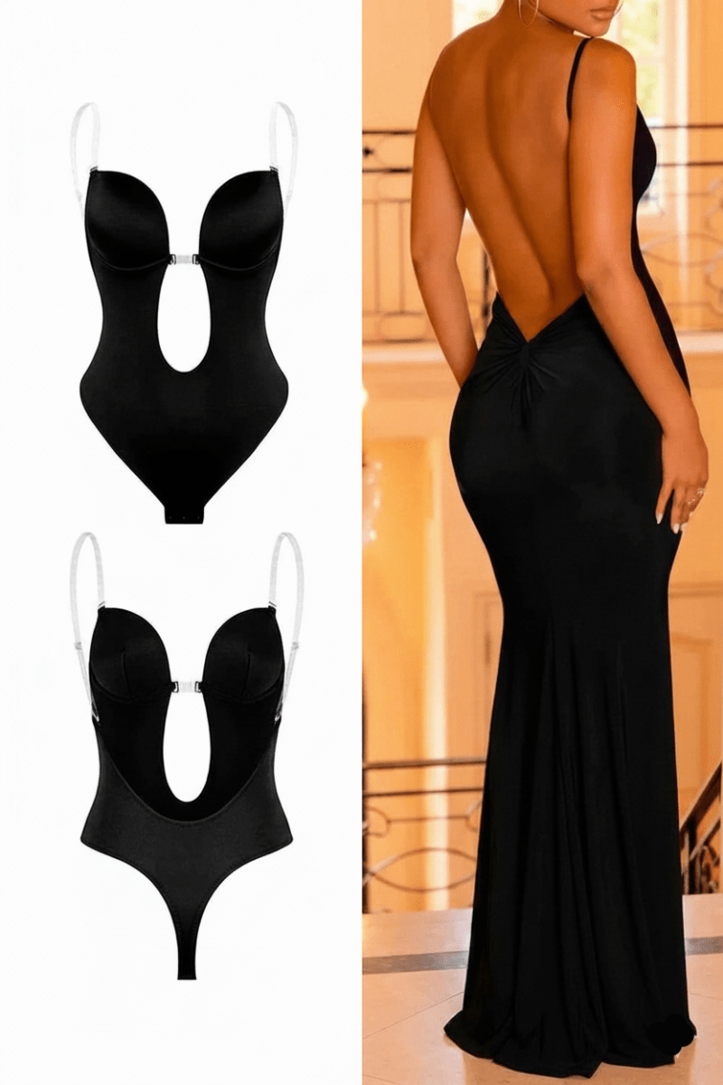 Seamless Backless Body Shaper - Invisible Support