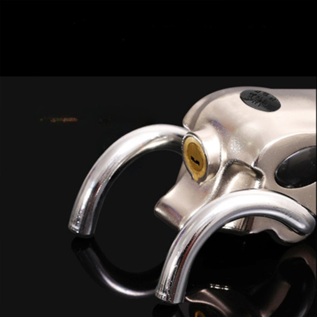 Heavy-Duty Steering Wheel Lock - Anti-Theft Security