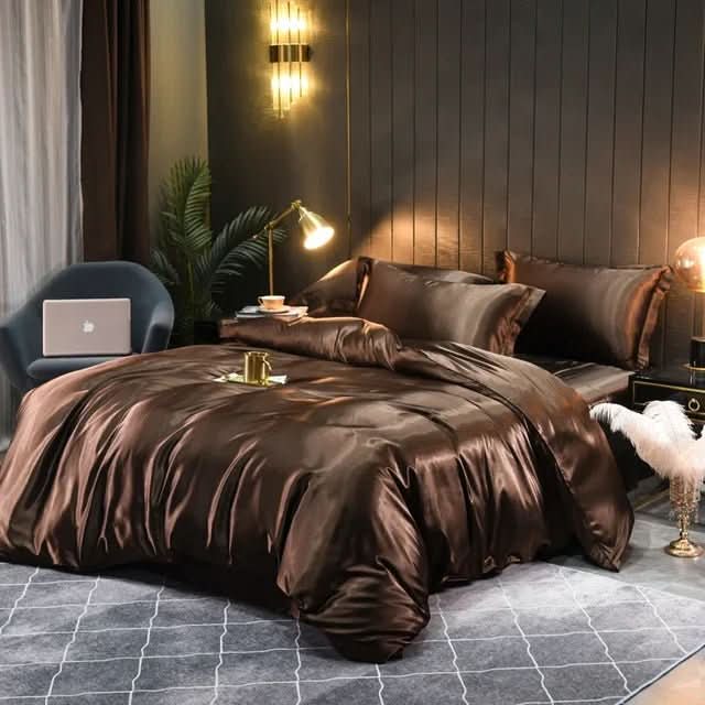 Premium Mulberry Silk Duvet Cover for a Restful Night's Sleep