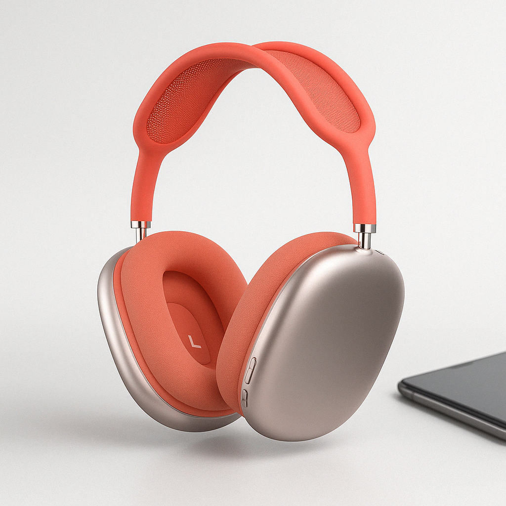 Wireless Over-Ear Bluetooth Headphones with Noise Cancelling