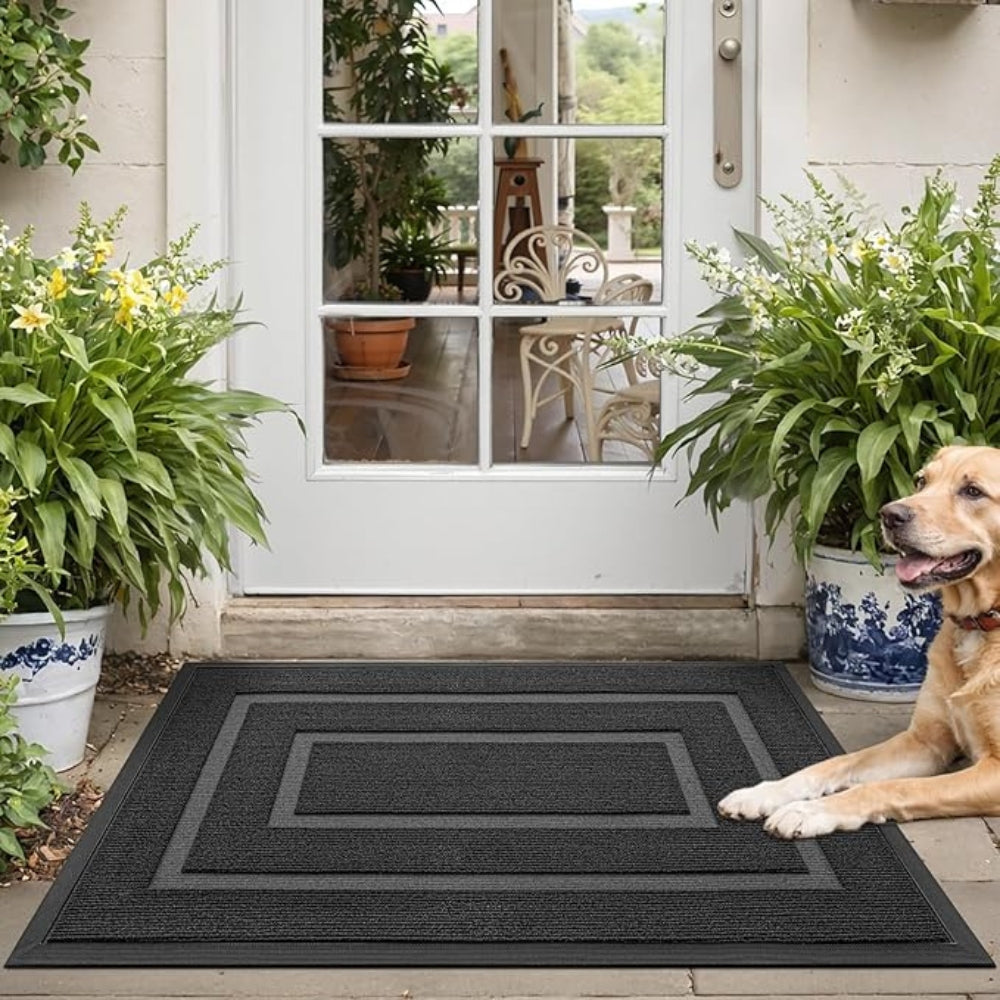 Non-Slip Dirt Trapper Entry Mat - Durable Doormat
