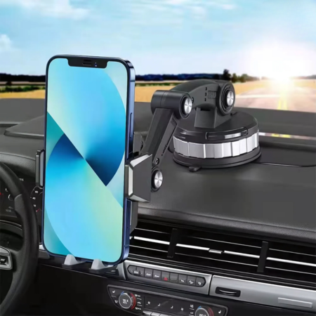 Universal Car Phone Mount - 360° Suction Dashboard Holder