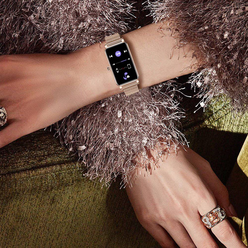 Zelina Women's Smartwatch, Fitness Tracker with Notifications