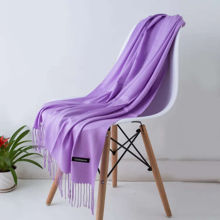 Women's Soft & Luxurious Wrap Scarf - Lightweight Layer