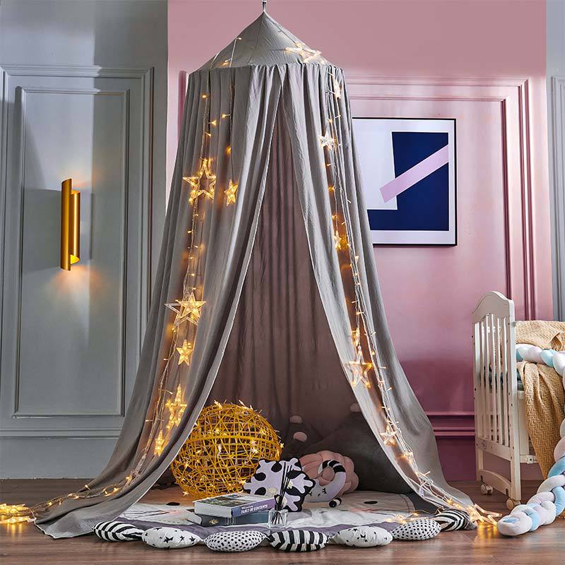 Blackout Bed Canopy for Kids, Light-Blocking Play Tent