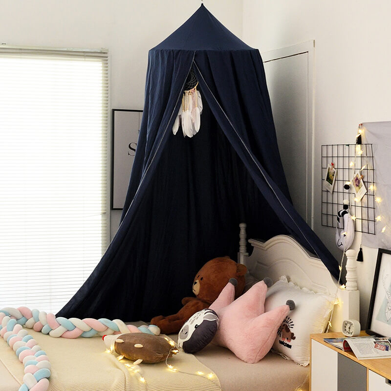 Blackout Bed Canopy for Kids, Light-Blocking Play Tent