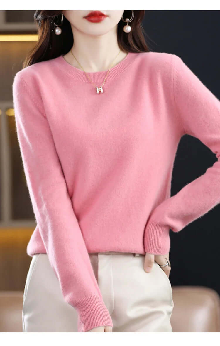 Women's Soft Knitted Jumper - Lightweight & Warm