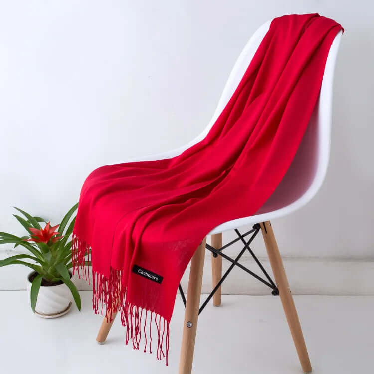 Women's Soft & Luxurious Wrap Scarf - Lightweight Layer