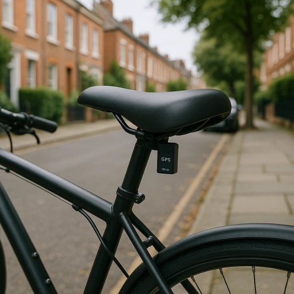 Compact Magnetic GPS Tracker for Bikes - No Subscription Needed