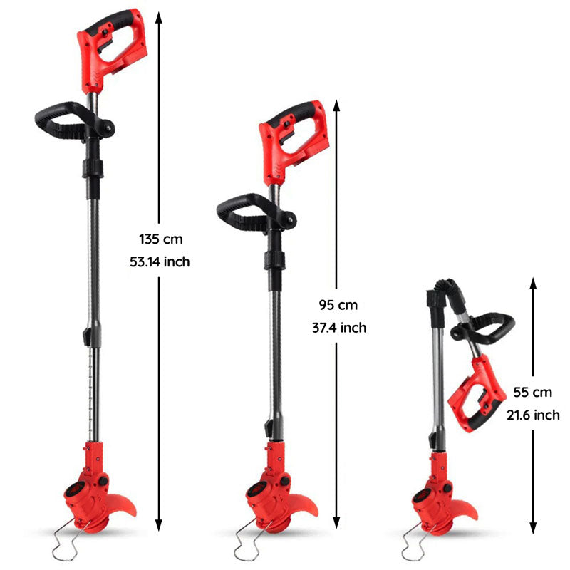Cordless Electric Grass Trimmer for Effortless Garden Care