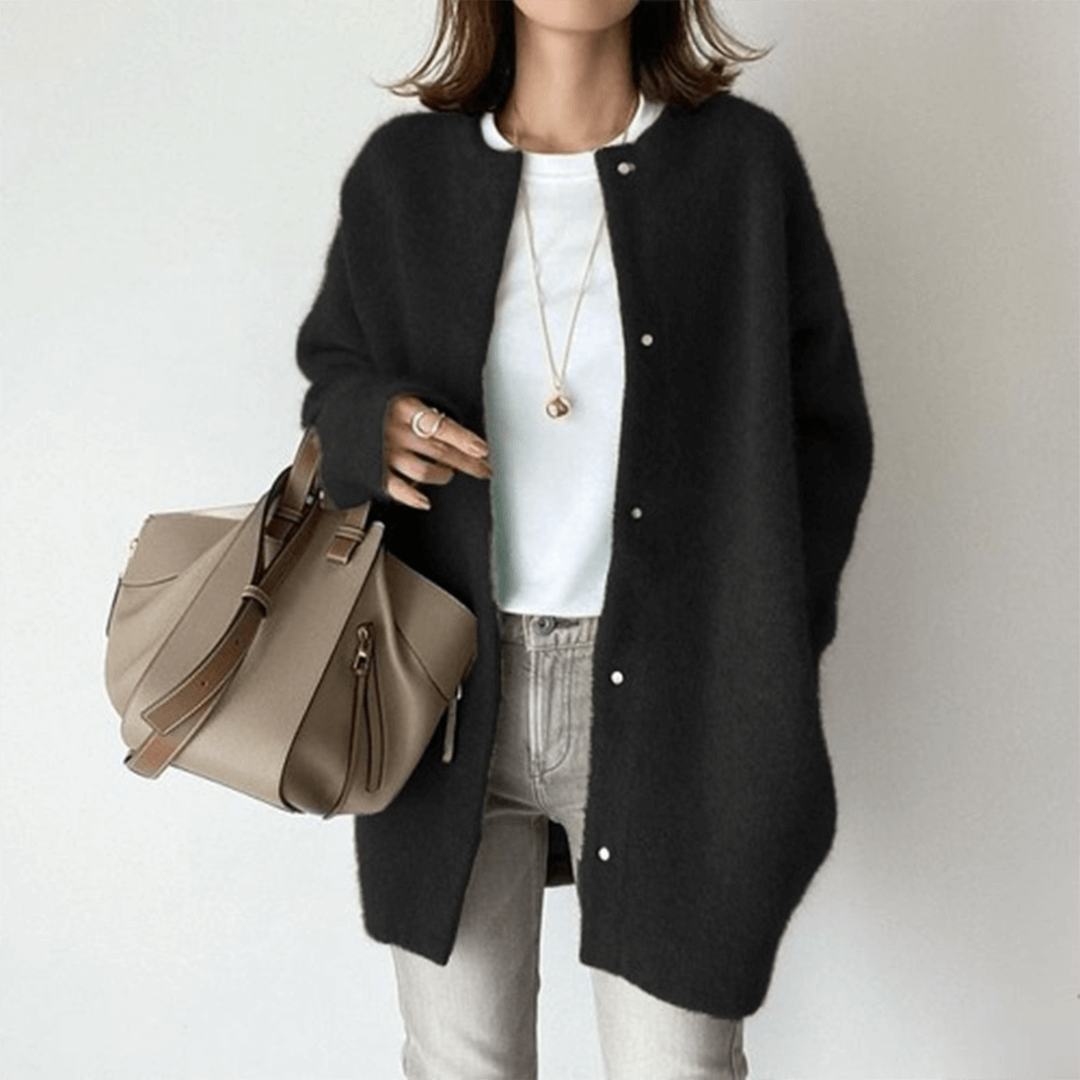 Women's Elegant Knit Cardigan - Lightweight Layer