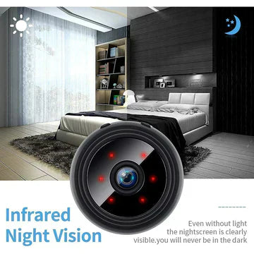 Mini Wireless 1080p Security Camera with Night Vision