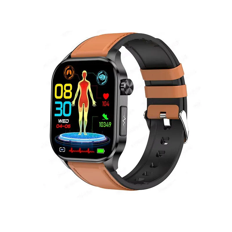 Senior Smartwatch with Heart Rate, SpO2 & Alert Feature