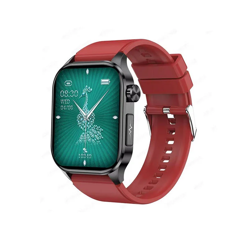 Senior Smartwatch with Heart Rate, SpO2 & Alert Feature
