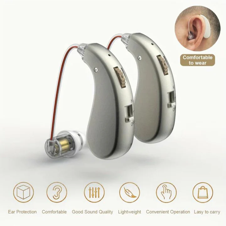 USB Rechargeable Bluetooth Sound Amplifier Headphones