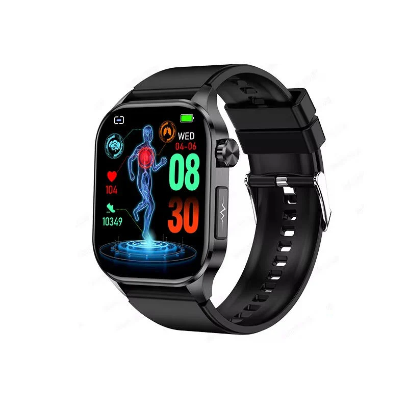 Senior Smartwatch with Heart Rate, SpO2 & Alert Feature