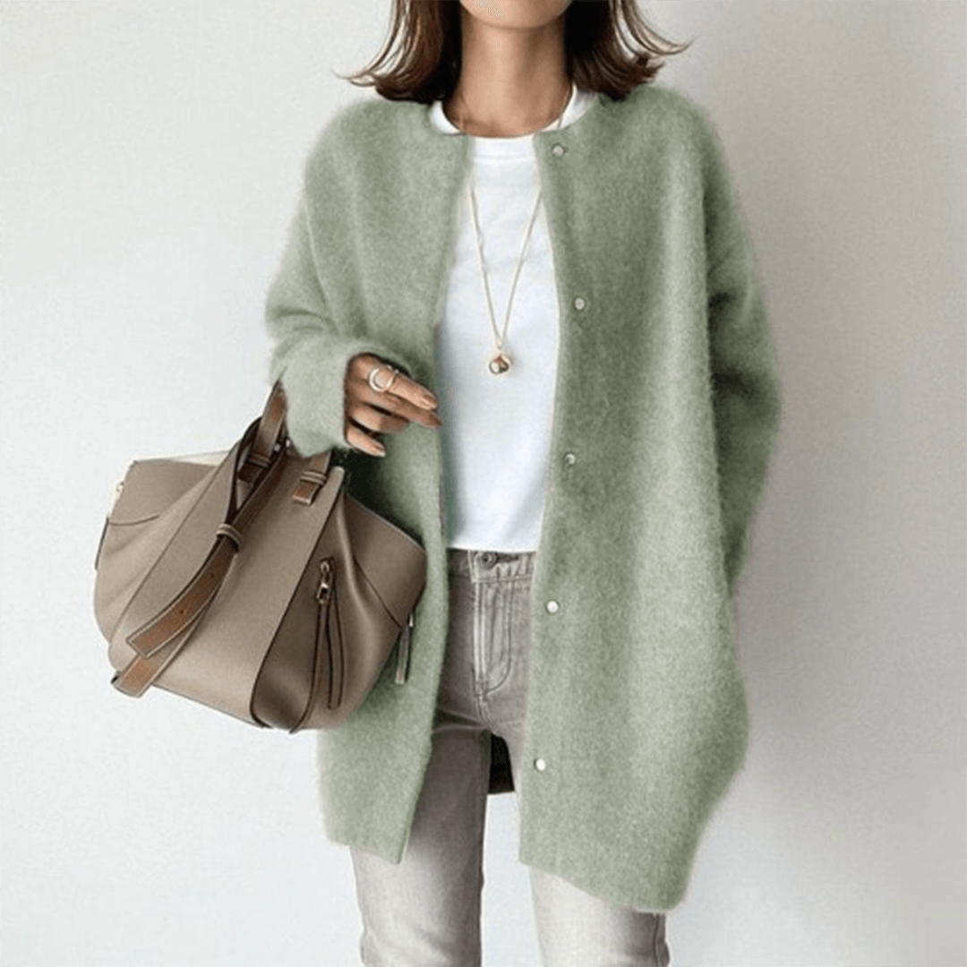 Women's Elegant Knit Cardigan - Lightweight Layer
