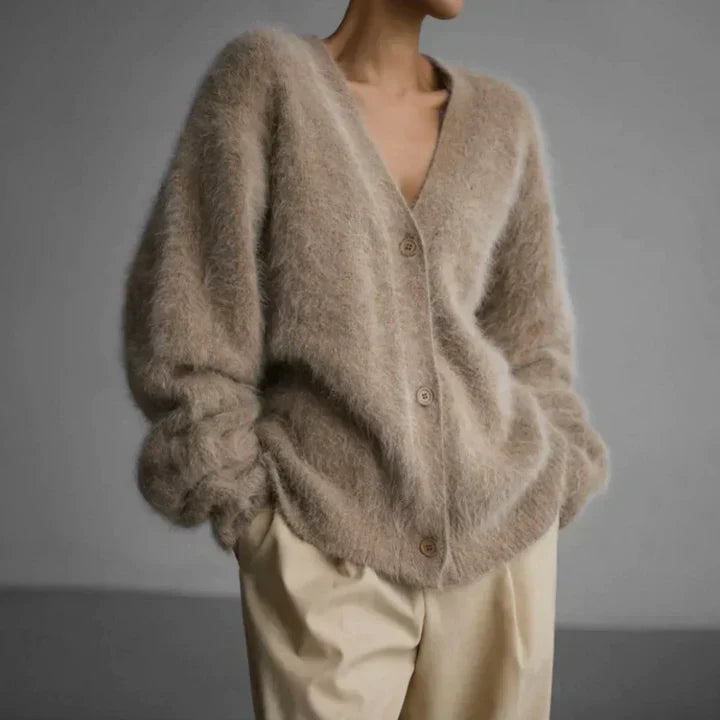 Women's Cashmere-Feel Cardigan - Ultimate Softness & Comfort