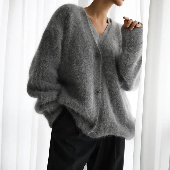 Women's Cashmere-Feel Cardigan - Ultimate Softness & Comfort