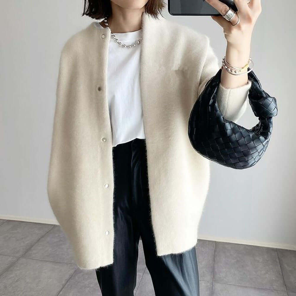 Women's Elegant Knit Cardigan - Lightweight Layer
