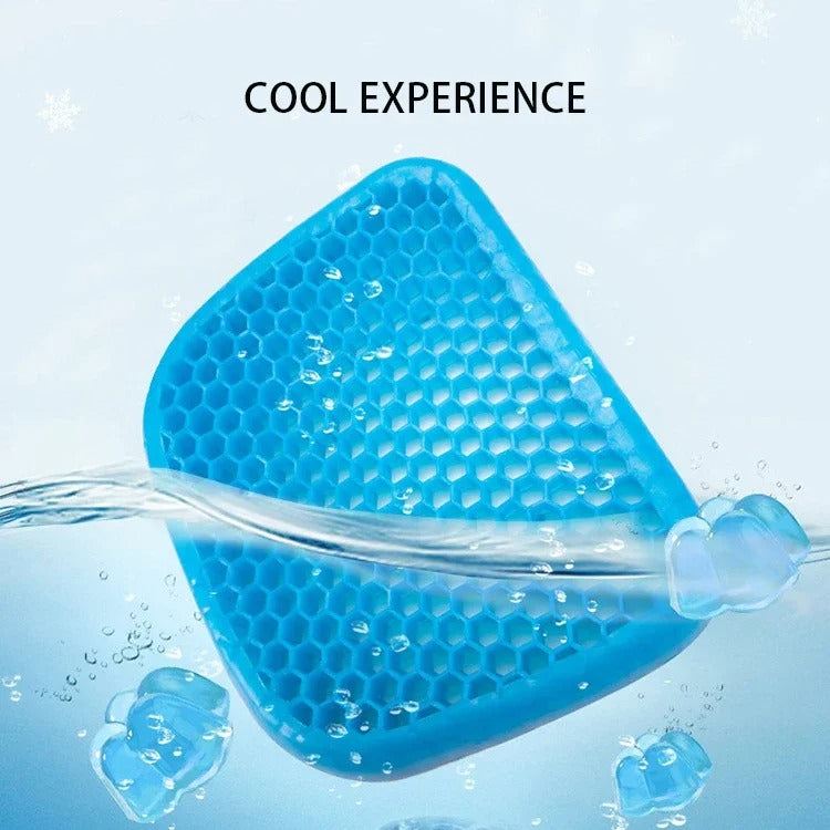 Orthopedic Gel Seat Cushion - Tailbone & Back Support