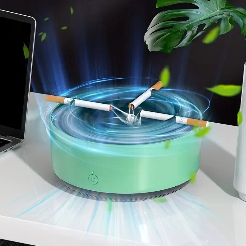 Smart Air Purifier Ashtray - Multi-Layer Smoke Filtration