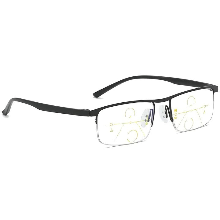 Progressive Multifocal Reading Glasses – Blue Light & UV Protection