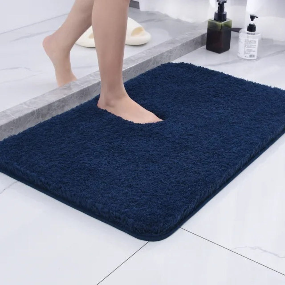 Fur & Plush Bath Rug - Ultra-Soft Absorbent Mat