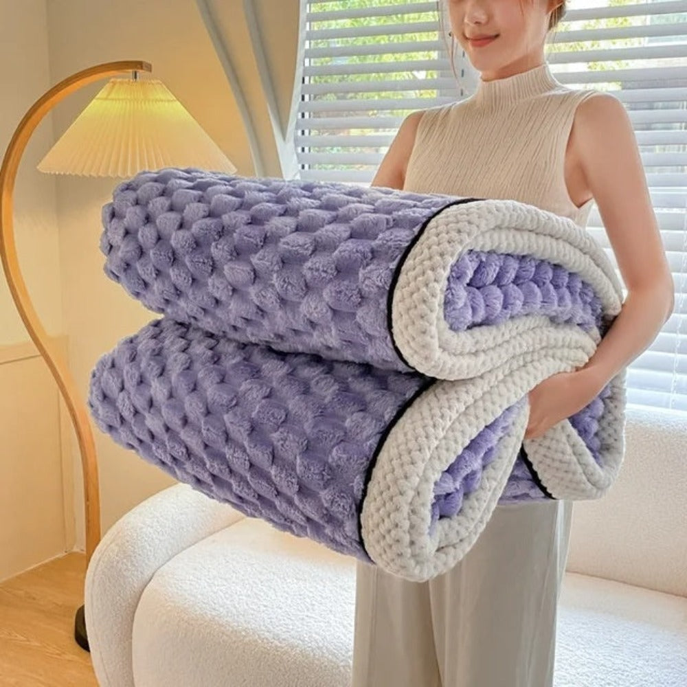 Cloud Cuddle Sherpa Fleece Blanket