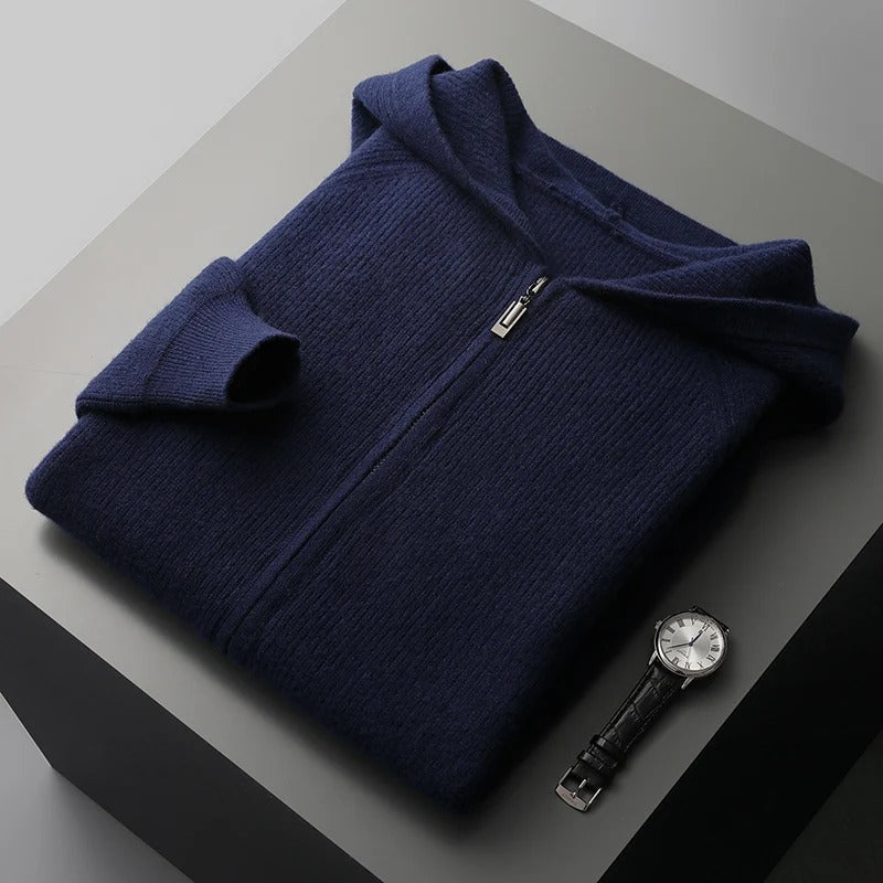 Men's Ultra-Soft Cashmere-Feel Hoodie