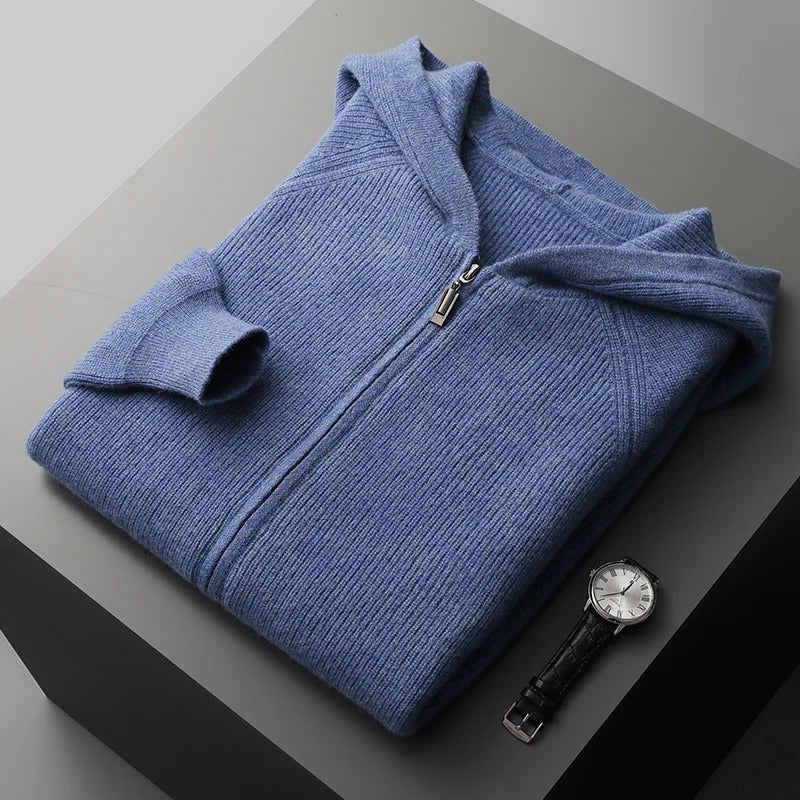 Men's Ultra-Soft Cashmere-Feel Hoodie