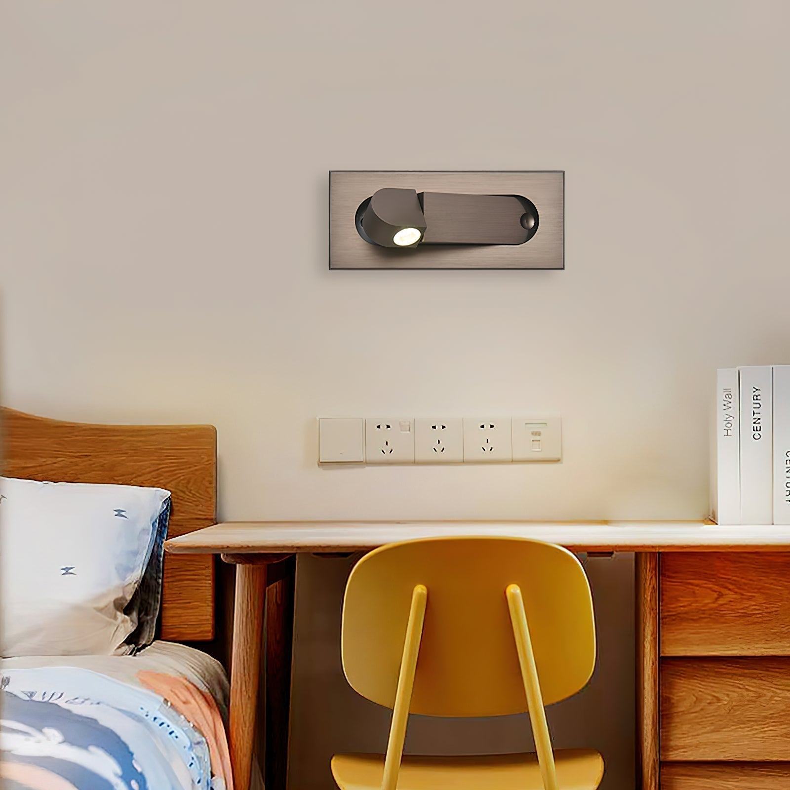 Modern Adjustable LED Bedside Reading Lamp