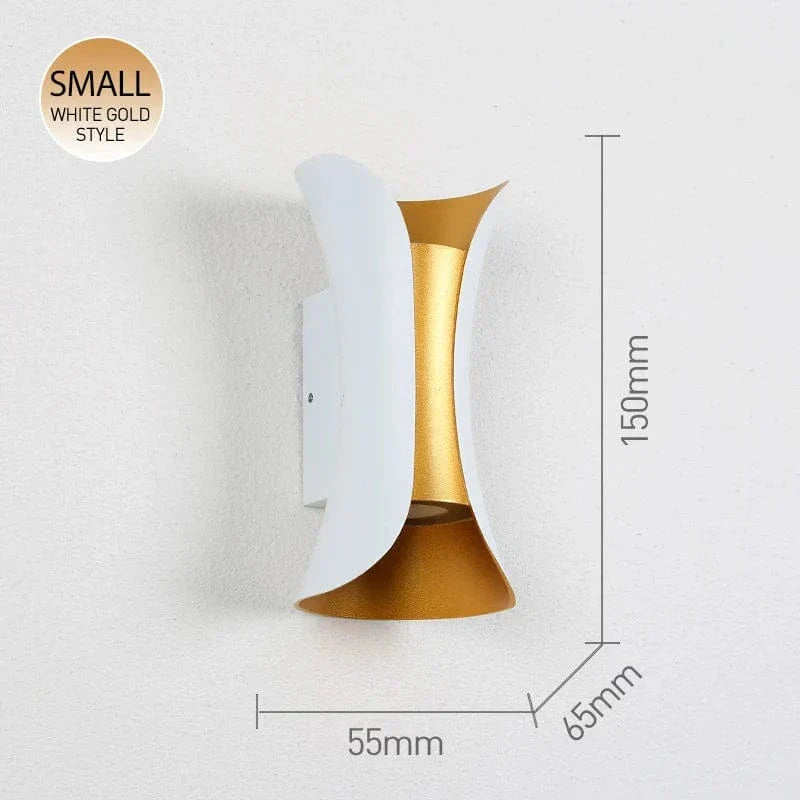 Waterproof LED Wall Light - Modern Indoor/Outdoor Design