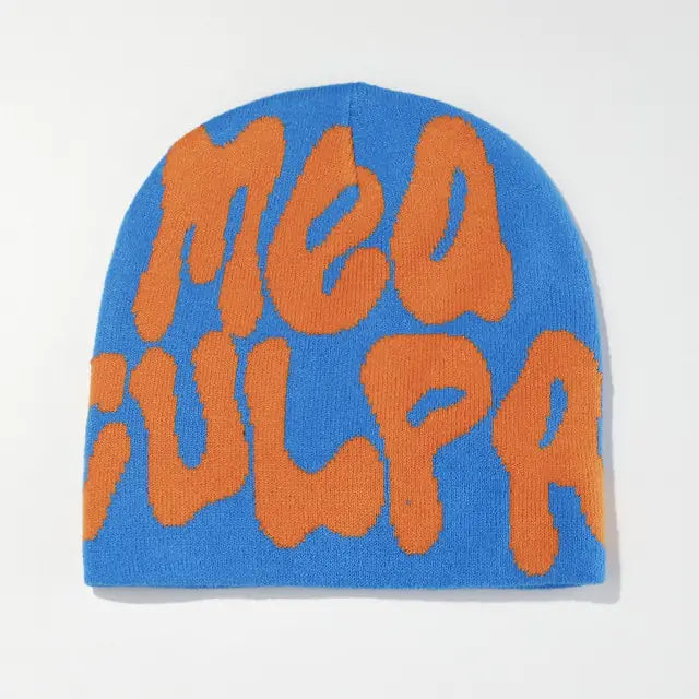 Y2K-Style Knit Beanie for Men and Women