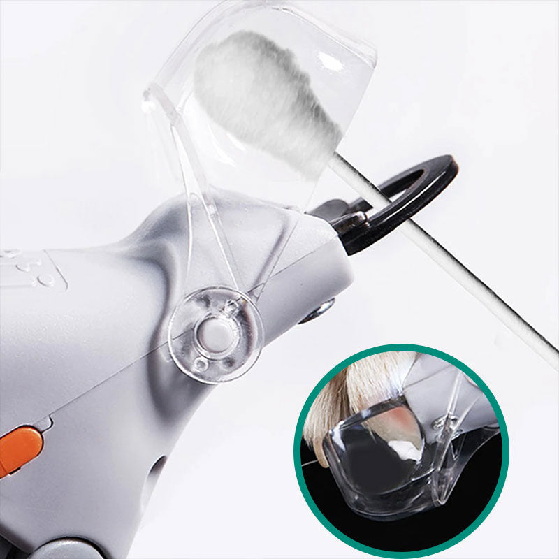Pet Nail Clipper with LED Light and Protective Sensor