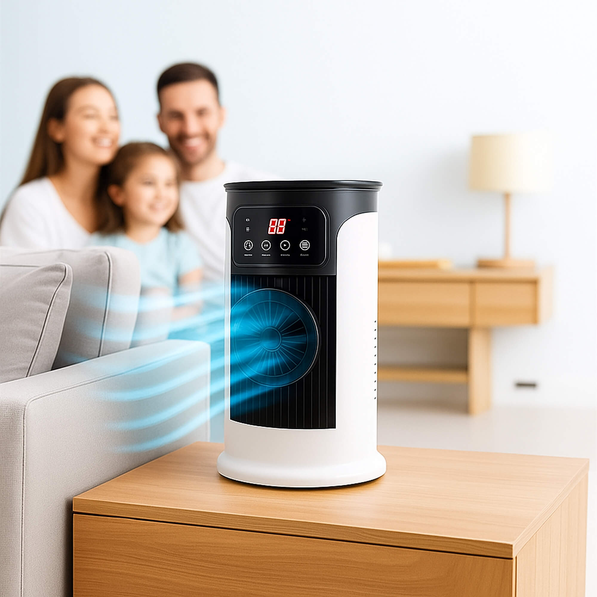 Portable Room Air Conditioner - Windowless & Energy Efficient