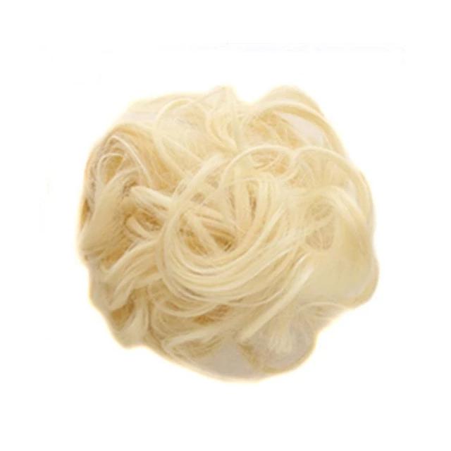 Messy Bun Faux Hair Scrunchie – Instant Updo