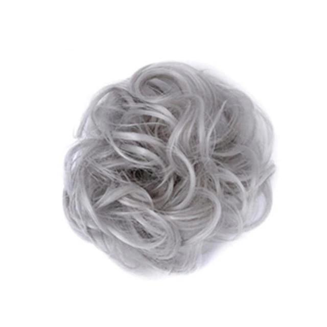 Messy Bun Faux Hair Scrunchie – Instant Updo