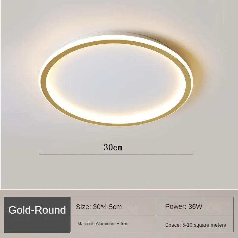 AuroraGlobe LED Ceiling Light - Scandinavian Style