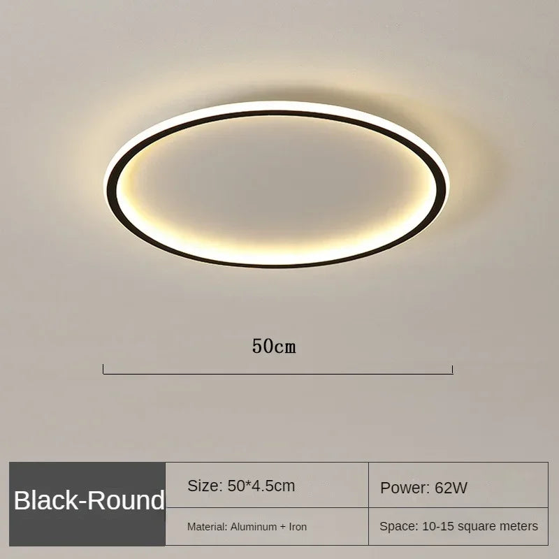 AuroraGlobe LED Ceiling Light - Scandinavian Style