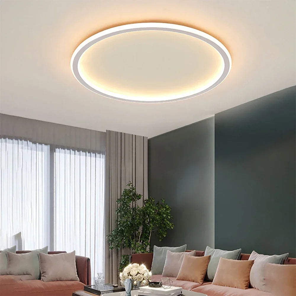AuroraGlobe LED Ceiling Light - Scandinavian Style
