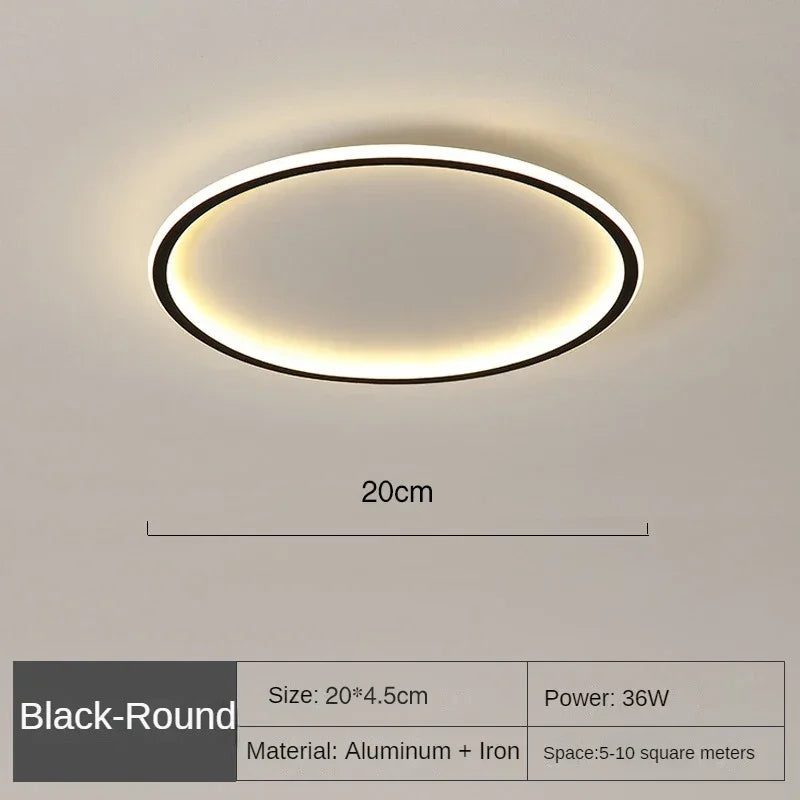 AuroraGlobe LED Ceiling Light - Scandinavian Style