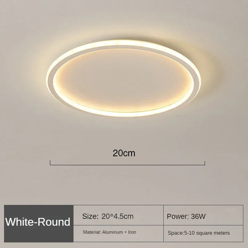 AuroraGlobe LED Ceiling Light - Scandinavian Style