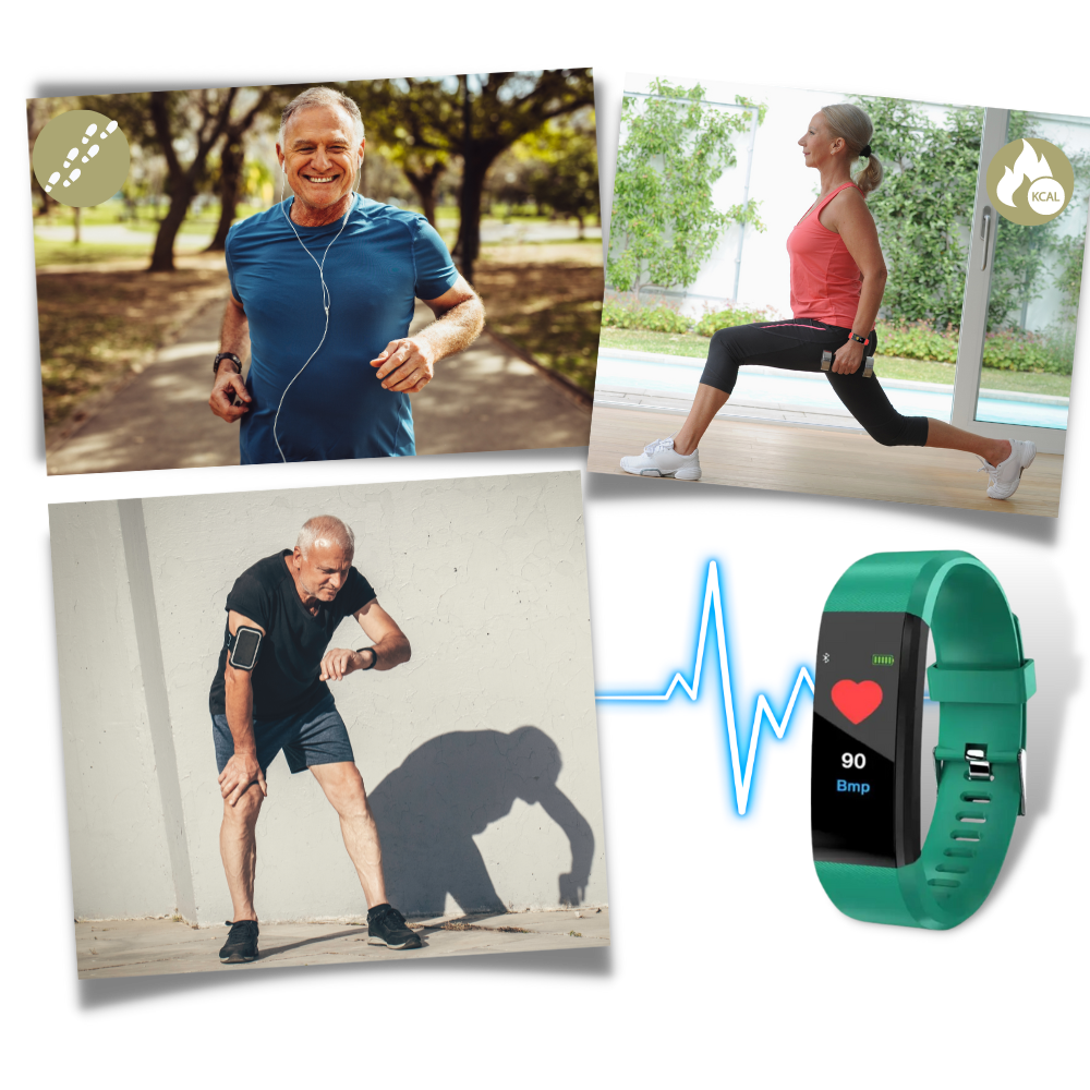 VitaWatch Senior Smartwatch with Large LED Display
