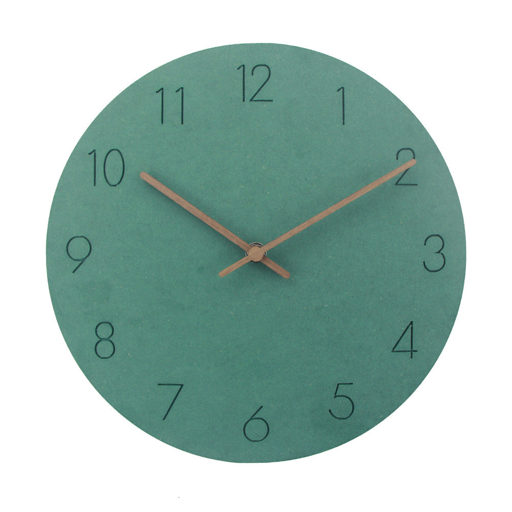 Silent Scandinavian Wall Clock - Minimalist Decor